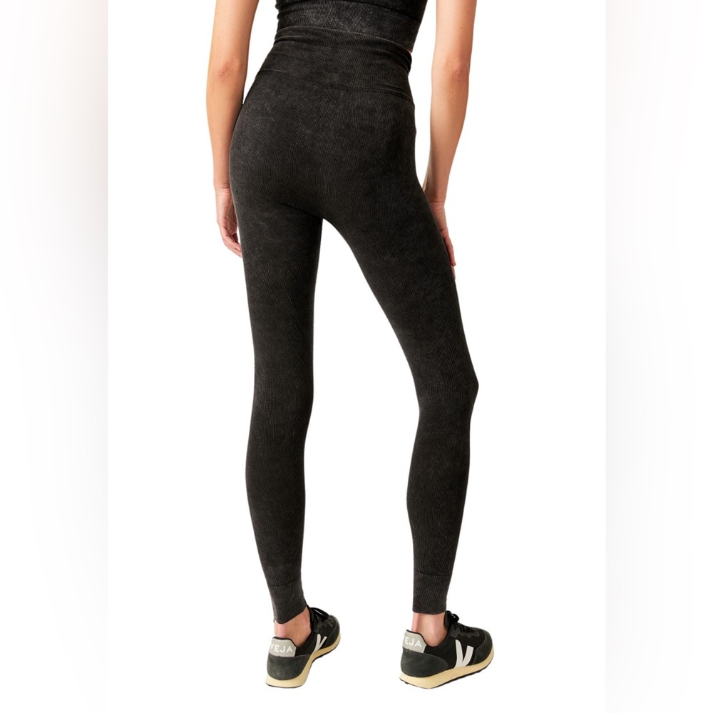 NWT FP Movement Go To Leggings Washed Black Ankle Leggings Size M/L - Picture 3 of 11